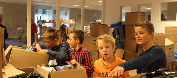 eindpunt Raadplegen backup Inzamelingsactie van scholen voor vluchtelingen zeer succesvol -  ChristenUnie Groningen (provincie)